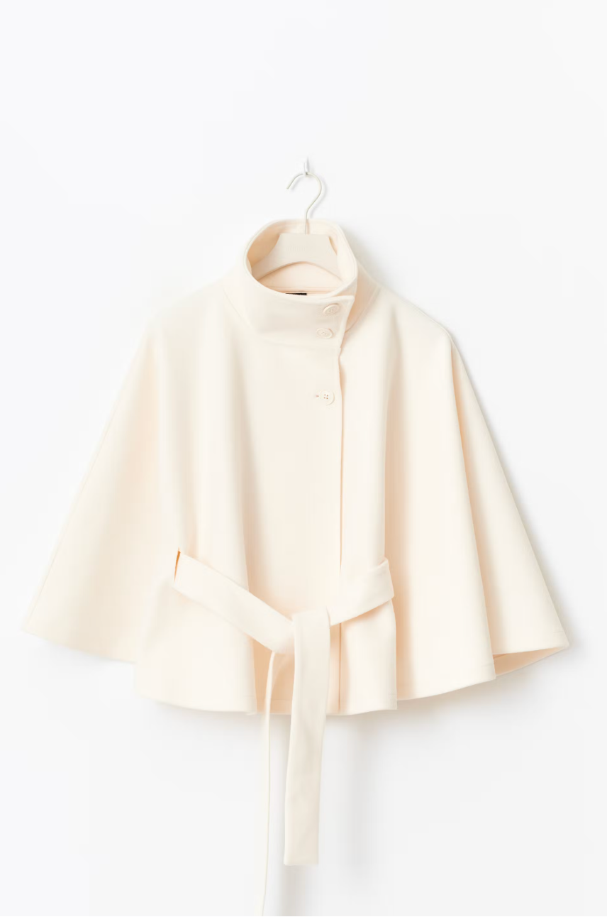NEYLA Cape-Jacke mit Gürtel