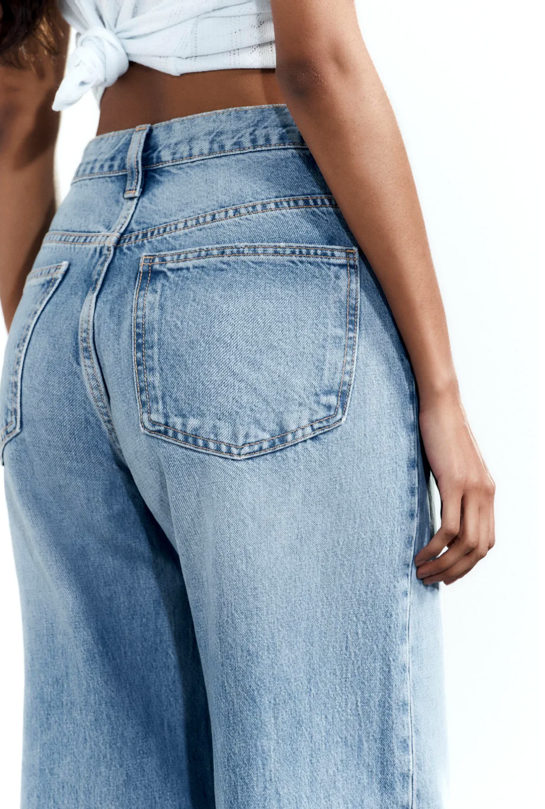 SYAR High-Waist Wide Leg Jeans