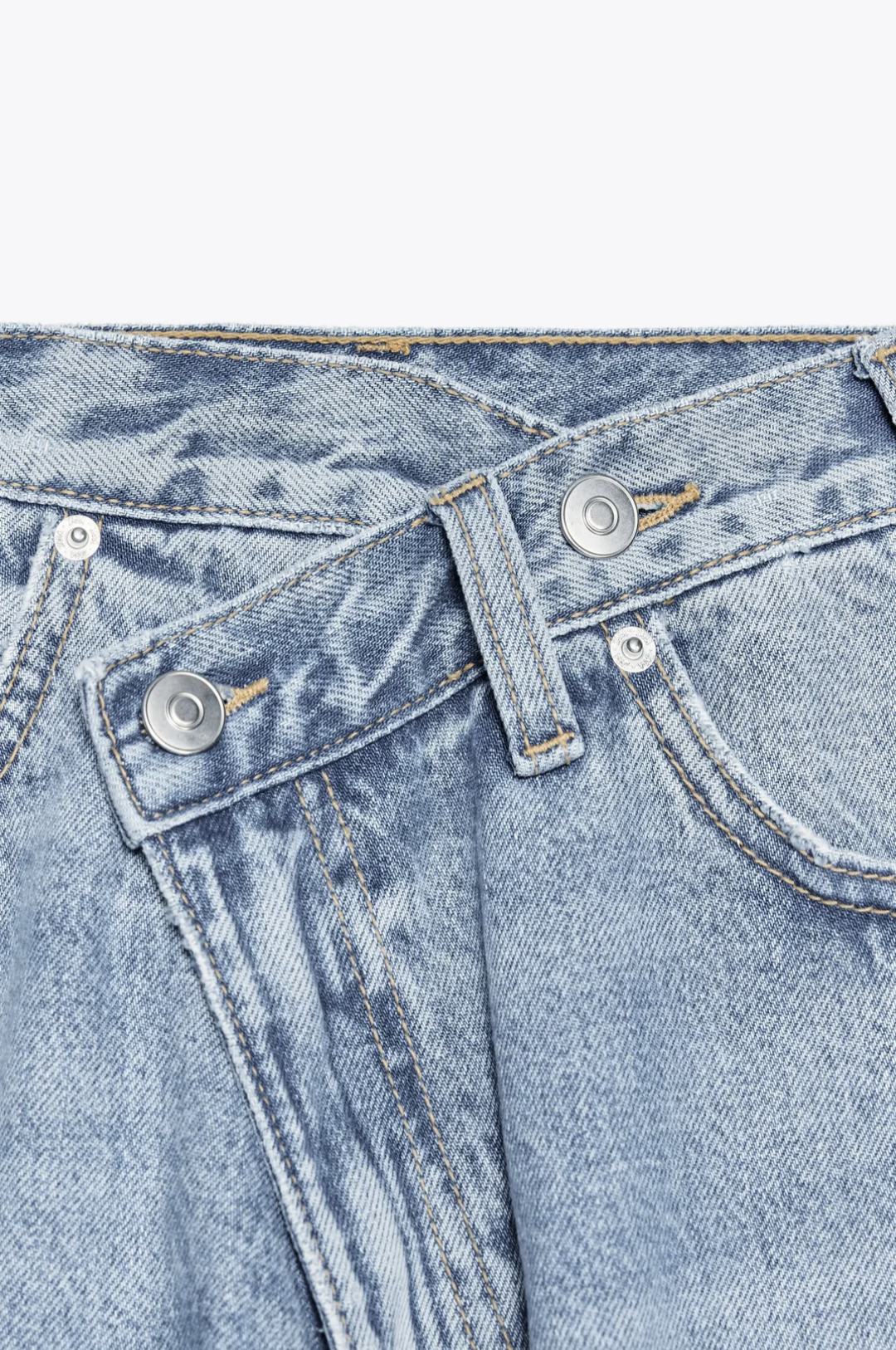 SYAR High-Waist Wide Leg Jeans