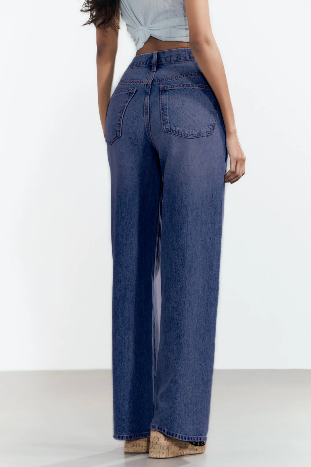 SYAR High-Waist Wide Leg Jeans