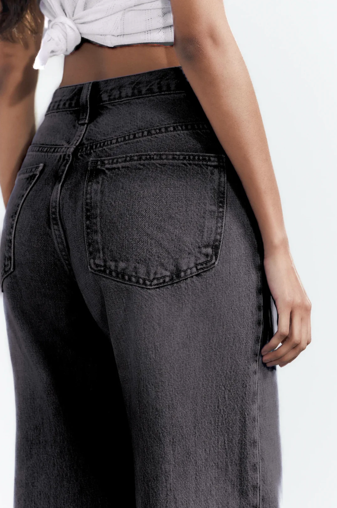 SYAR High-Waist Wide Leg Jeans