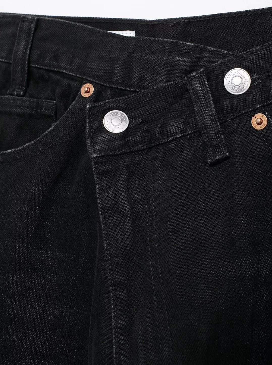 SYAR High-Waist Wide Leg Jeans