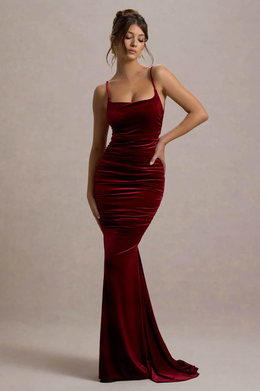ELIRA Backless Maxi Dress