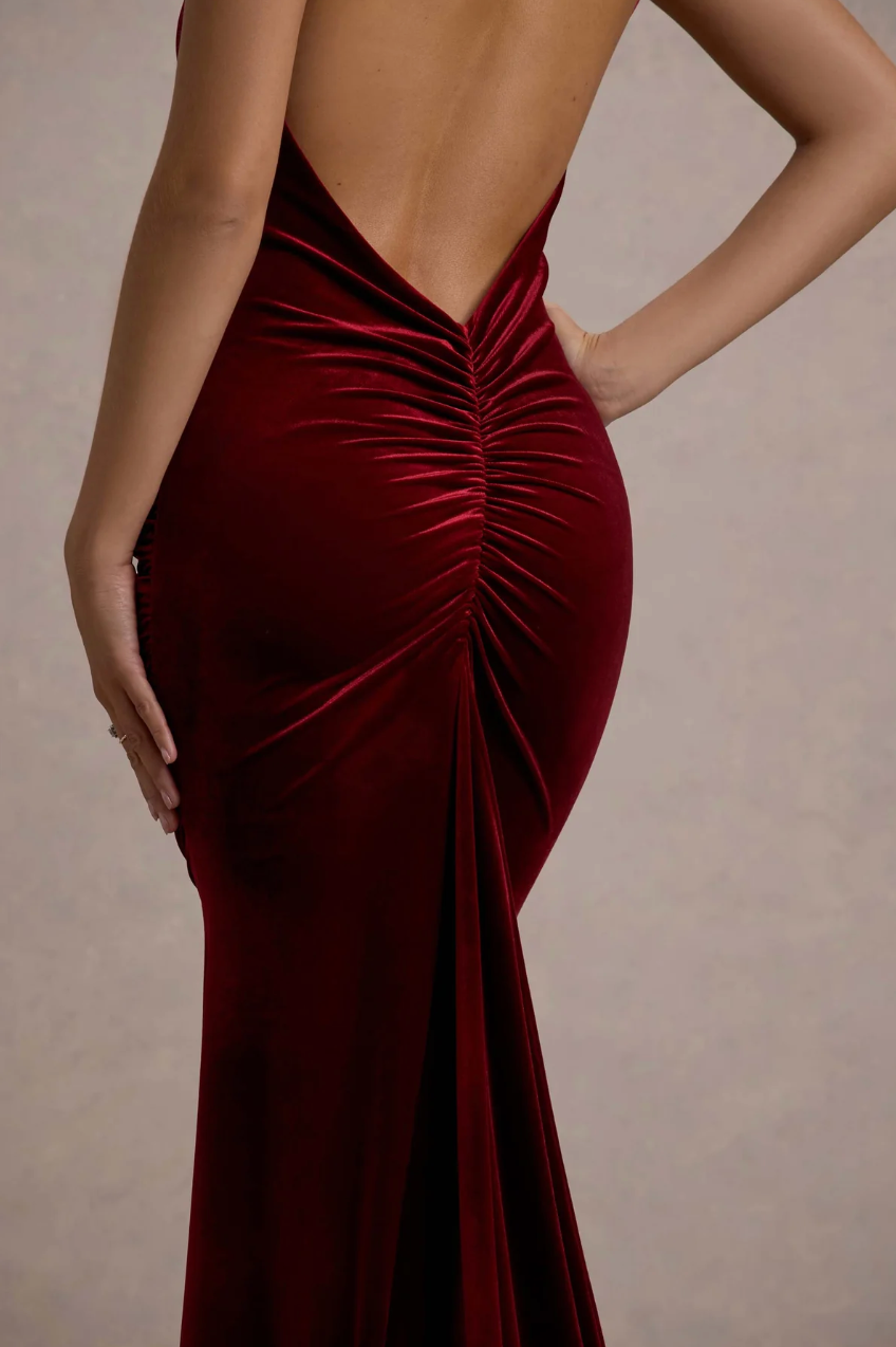 ELIRA Backless Maxi Dress