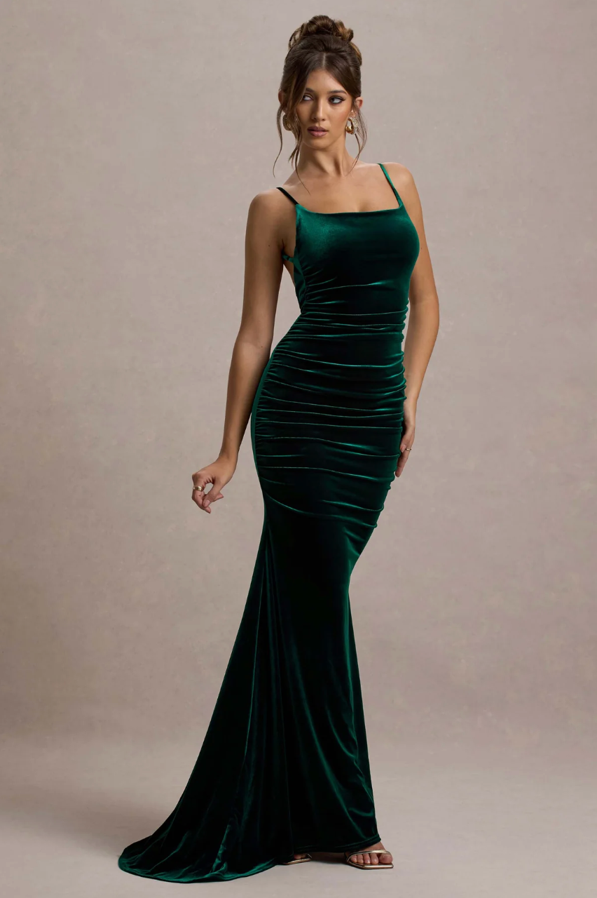 ELIRA Backless Maxi Dress