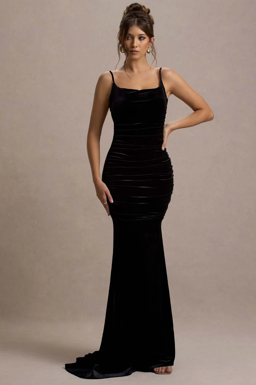ELIRA Backless Maxi Dress