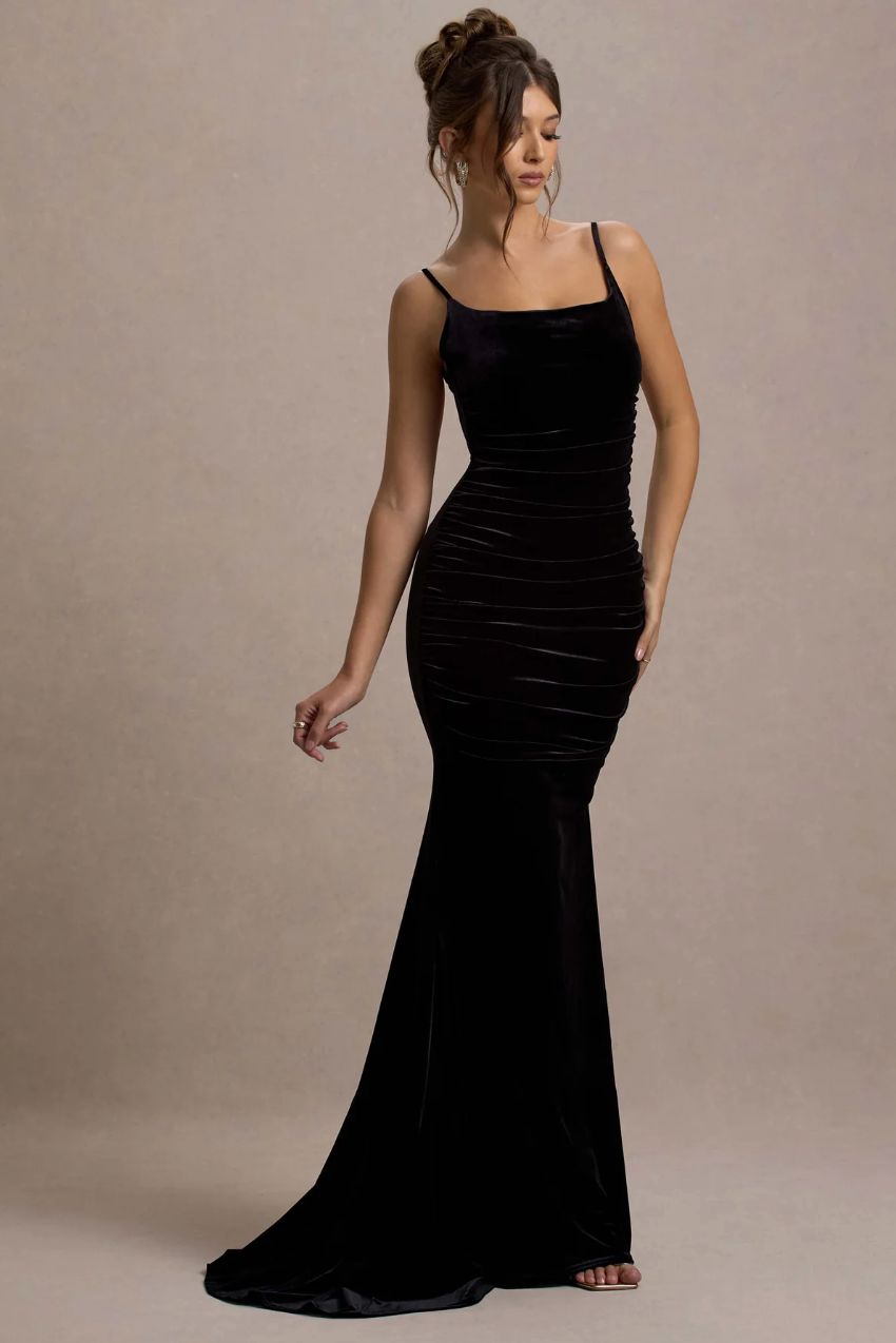 ELIRA Backless Maxi Dress