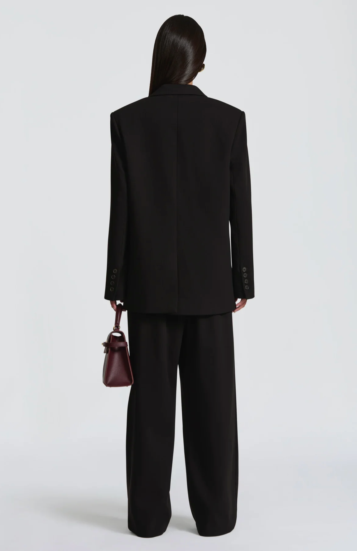 REYCE Oversized Black Blazer