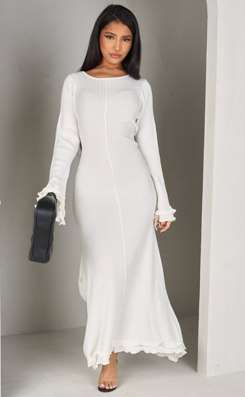 AYESHA Knit Maxi Dress