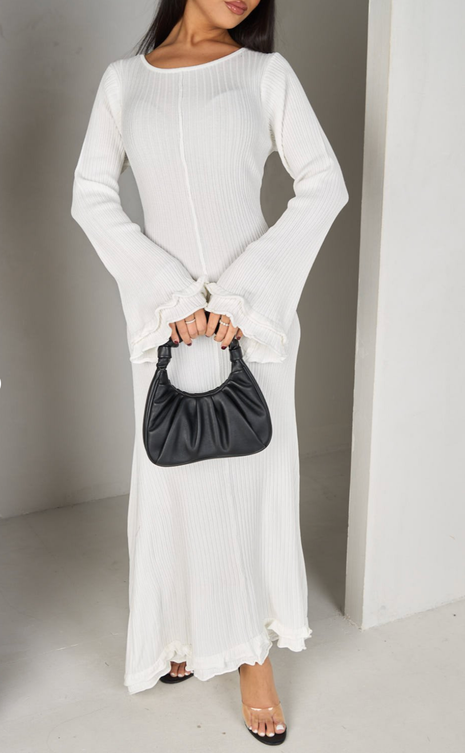 AYESHA Knit Maxi Dress