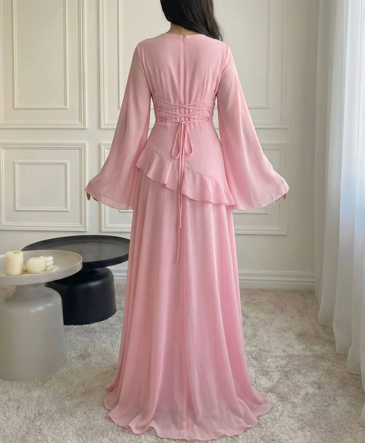 VEELYA - Chiffon Maxi Dress