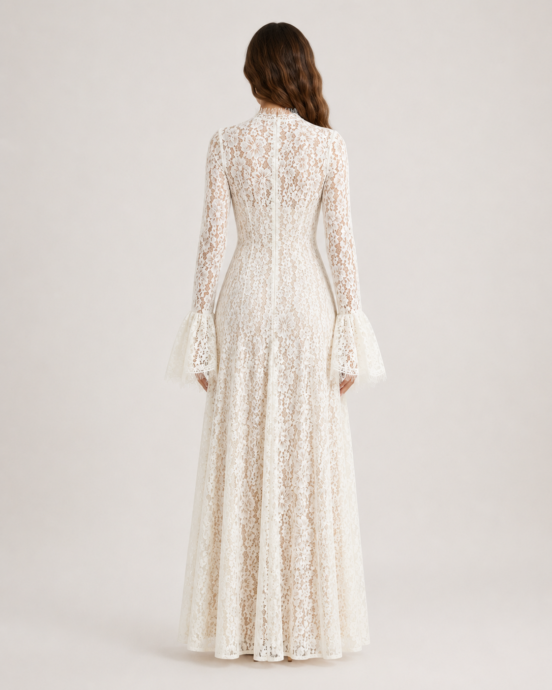 AYLIN Lace Maxi Dress