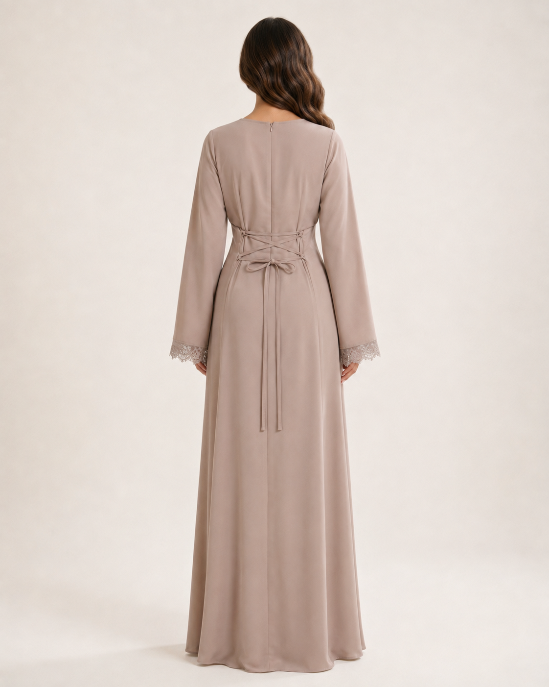 DEFNE Lace Maxi Dress