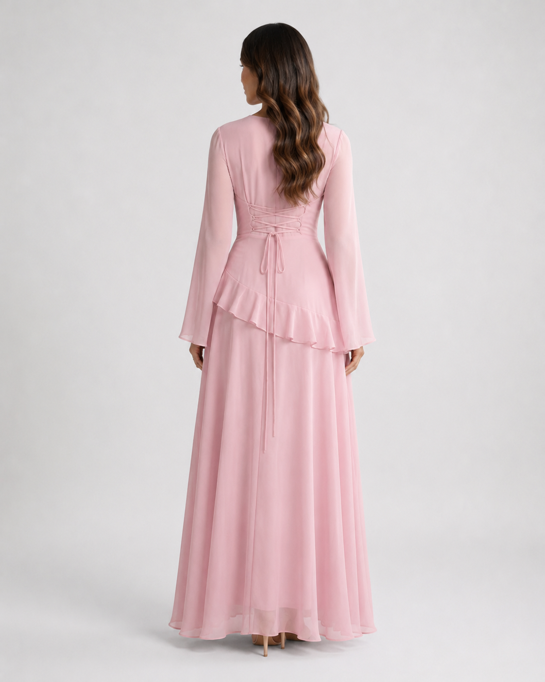 VEELYA - Chiffon Maxi Dress