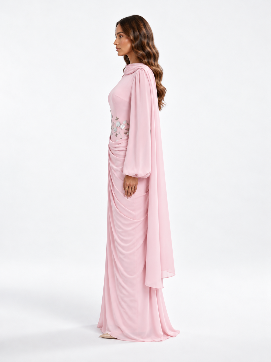 NILÜFER Lace Maxi Dress