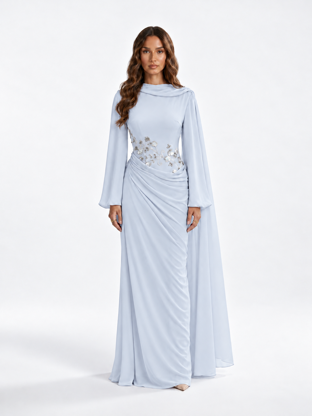 NILÜFER Lace Maxi Dress