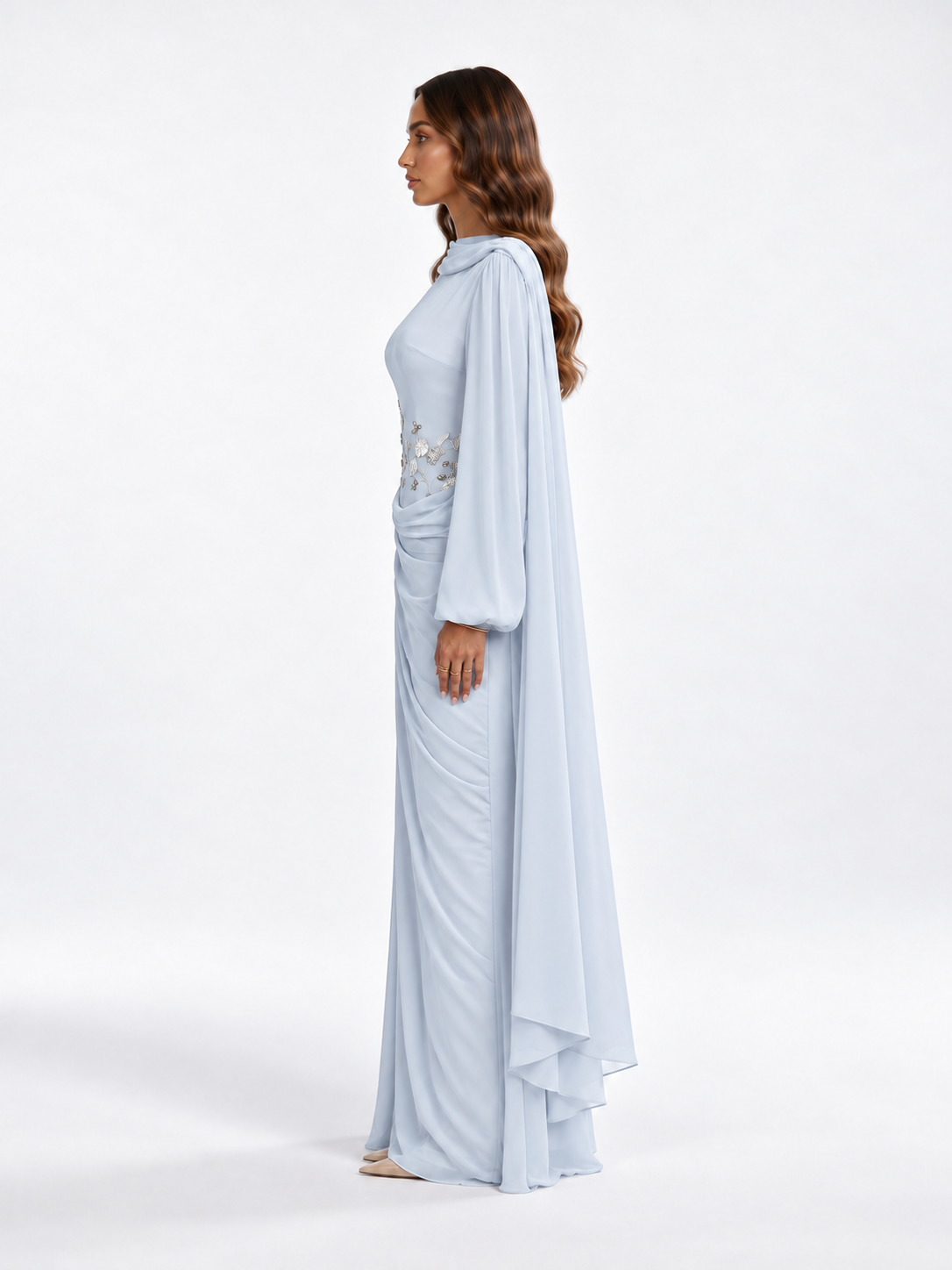 NILÜFER Lace Maxi Dress