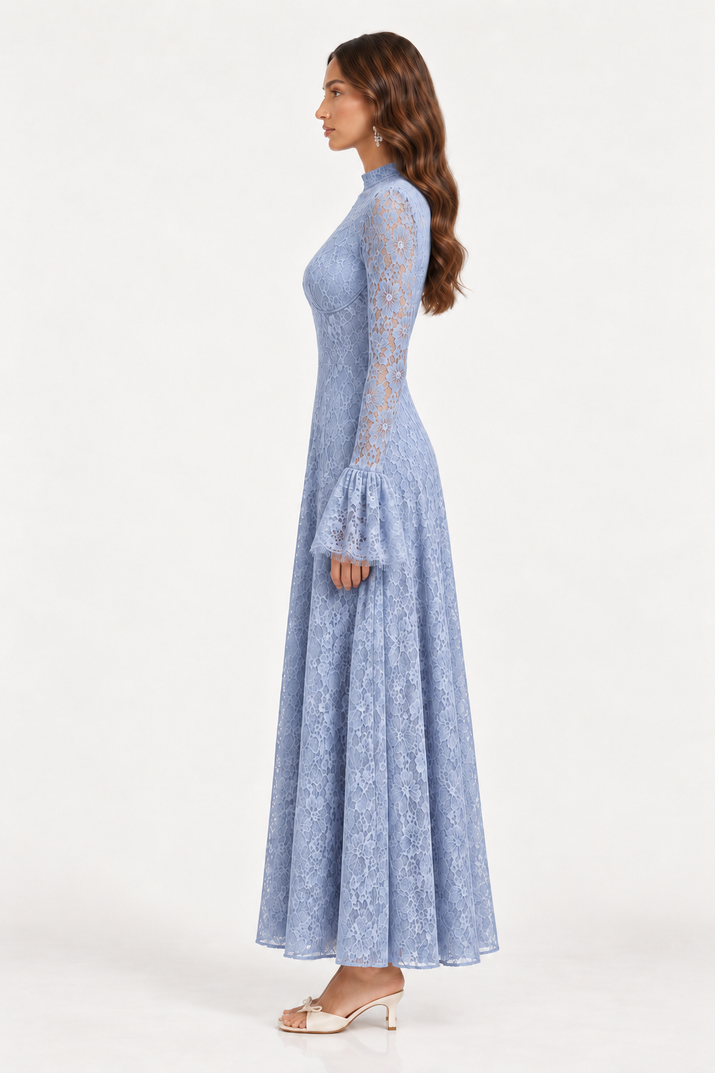 NILÜFER Lace Maxi Dress