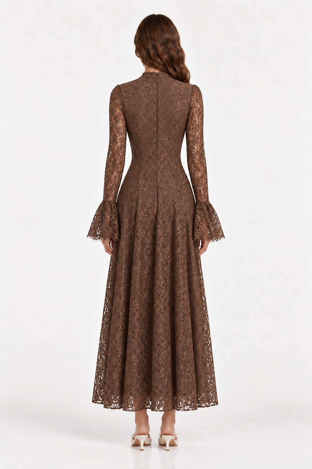 NILÜFER Lace Maxi Dress