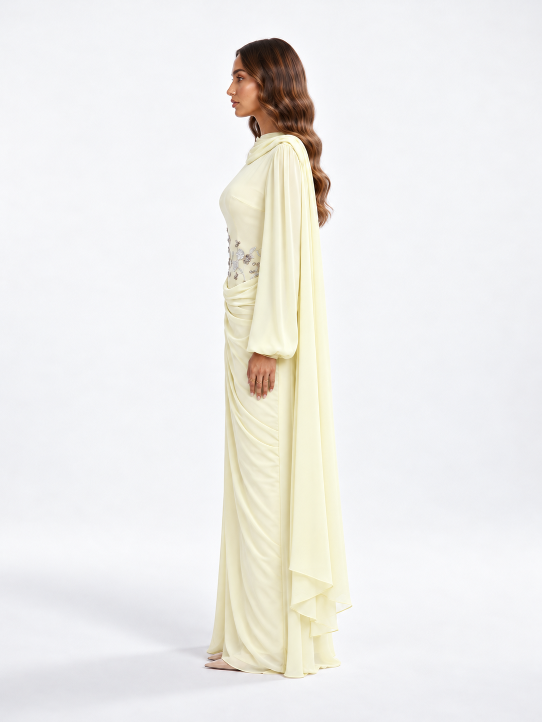 NILÜFER Lace Maxi Dress
