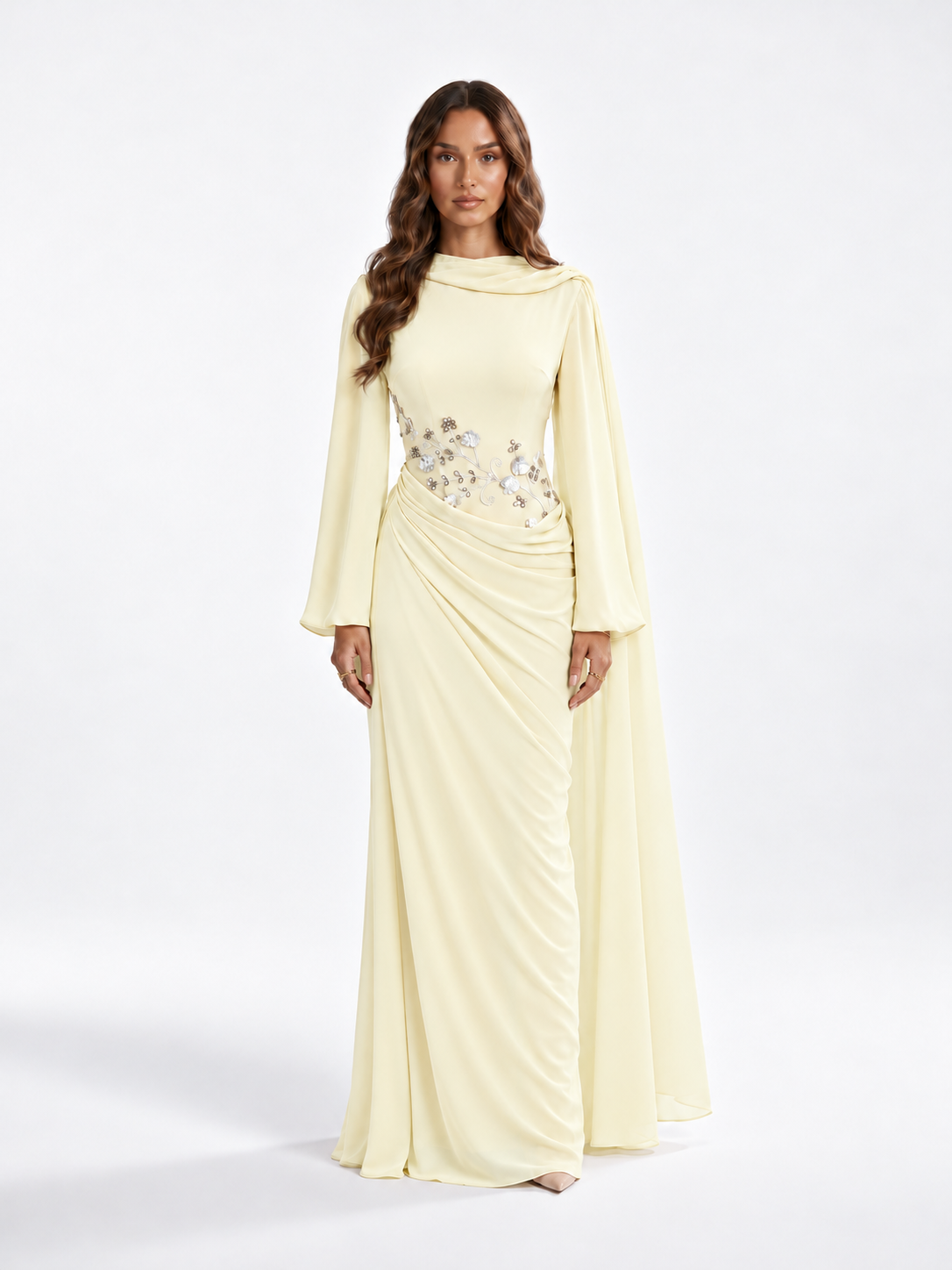 NILÜFER Lace Maxi Dress