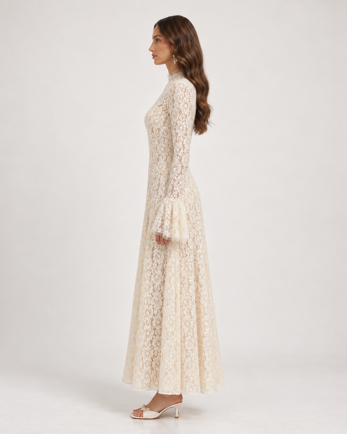 AYLIN Lace Maxi Dress