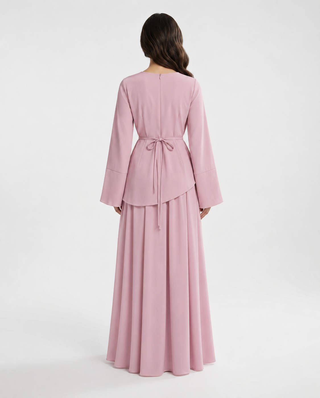 RAYHANA Asymmetric Maxi Skirt Set