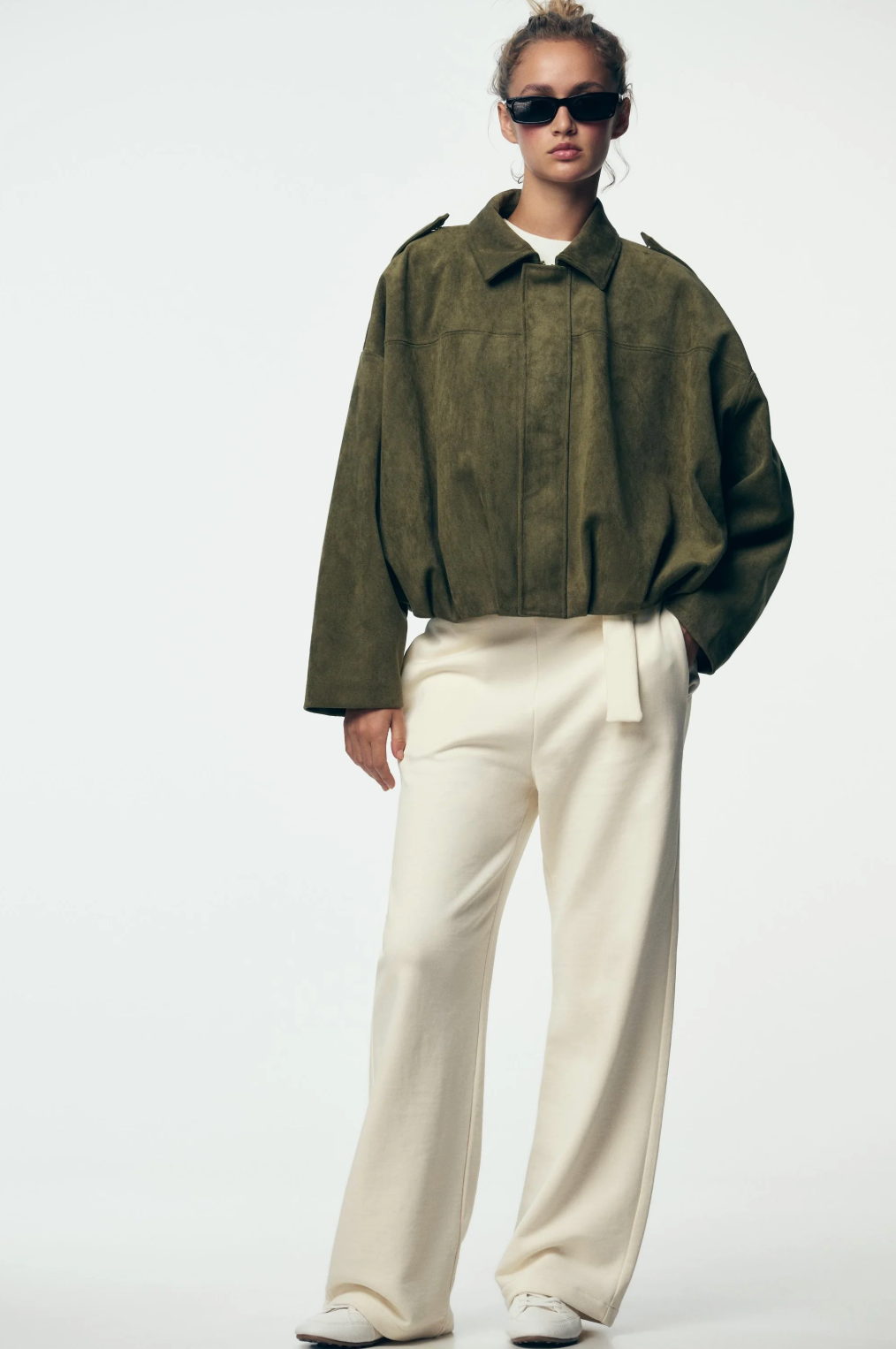 SEMRA Urban Wildleder-Übergröße-Jacke