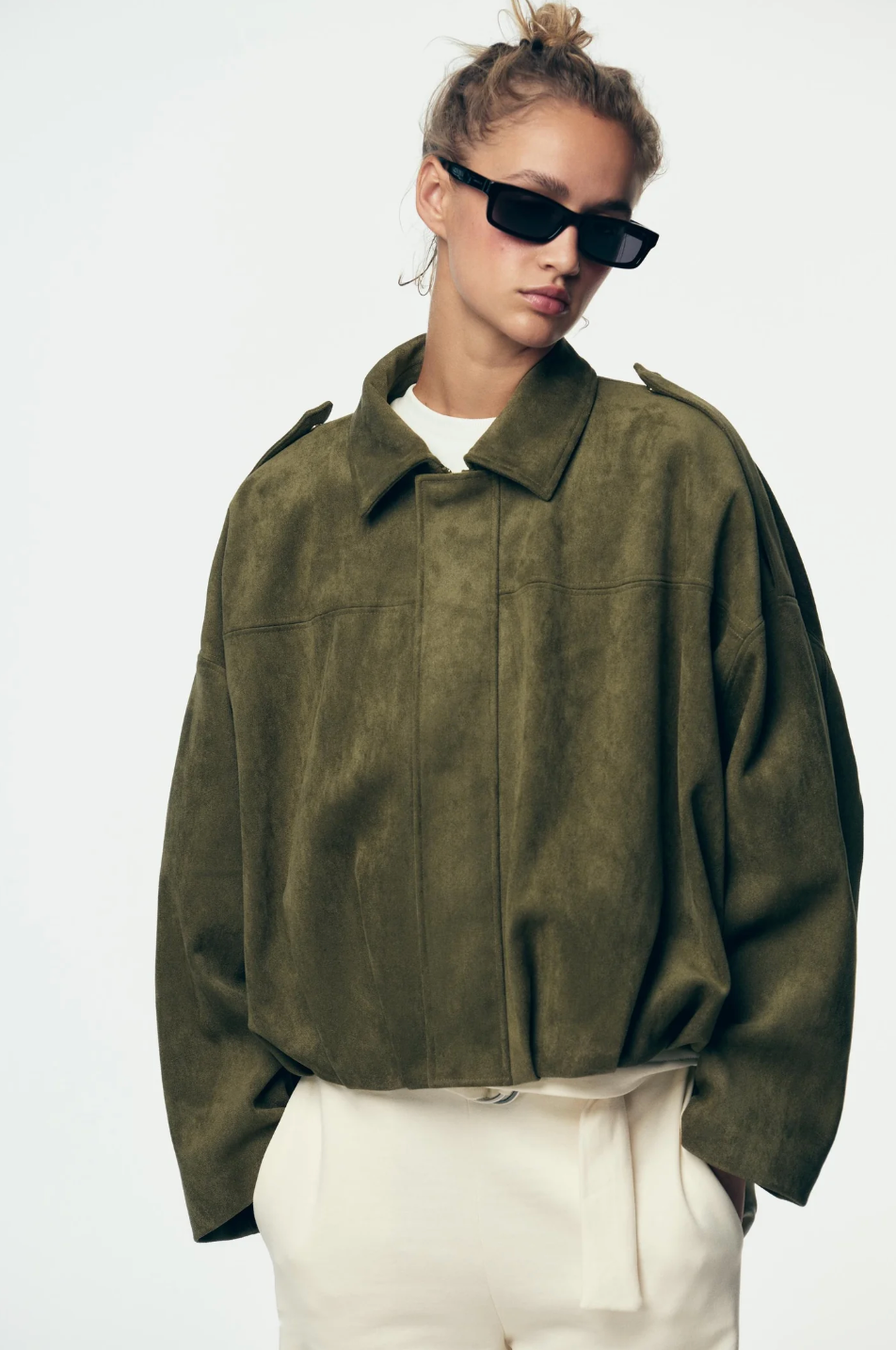 SEMRA Urban Wildleder-Übergröße-Jacke