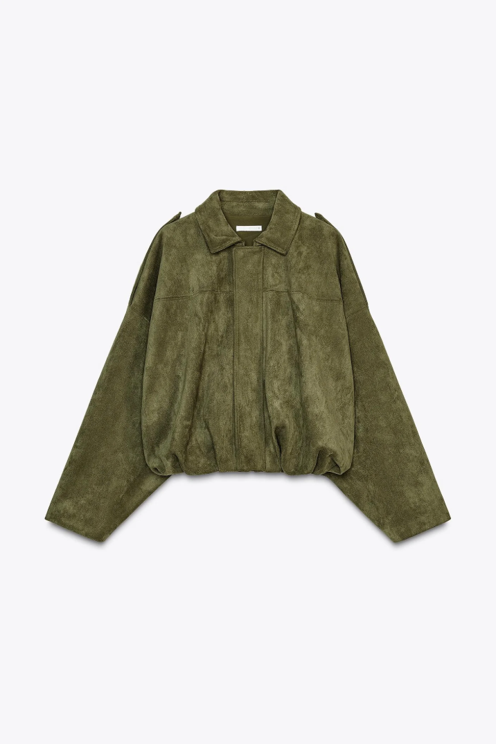 SEMRA Urban Wildleder-Übergröße-Jacke