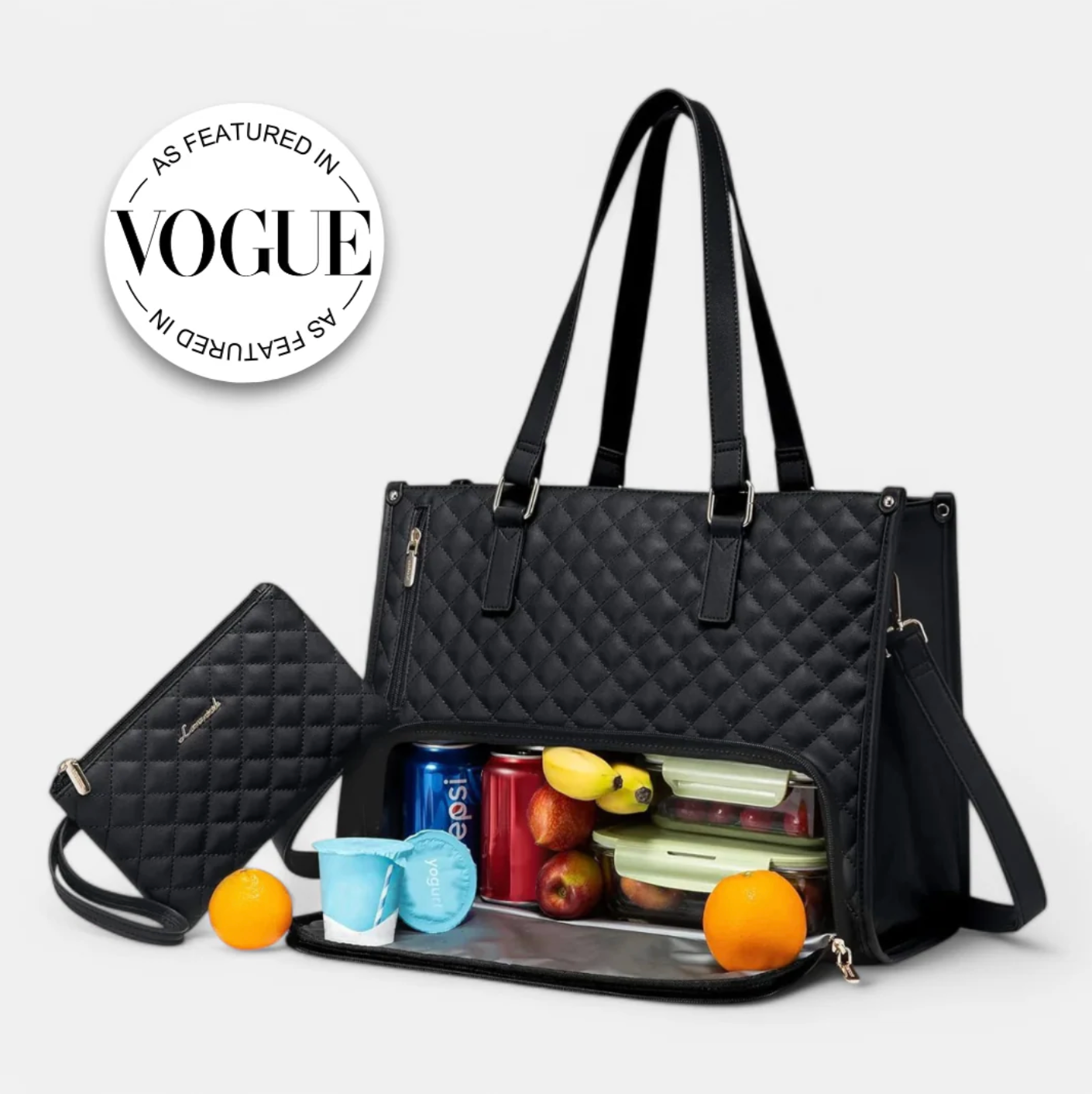 ELEGANZA™ 3-in-1-Kühltasche mit Steppmuster