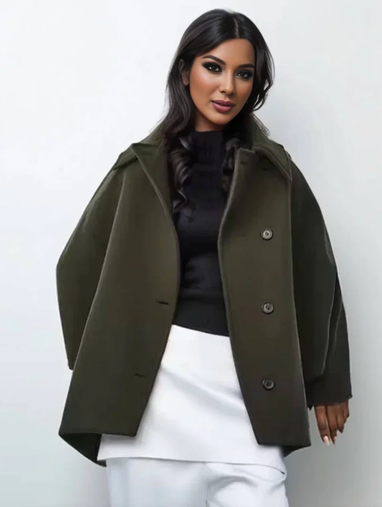 DALHYA Oversized Wool Coat