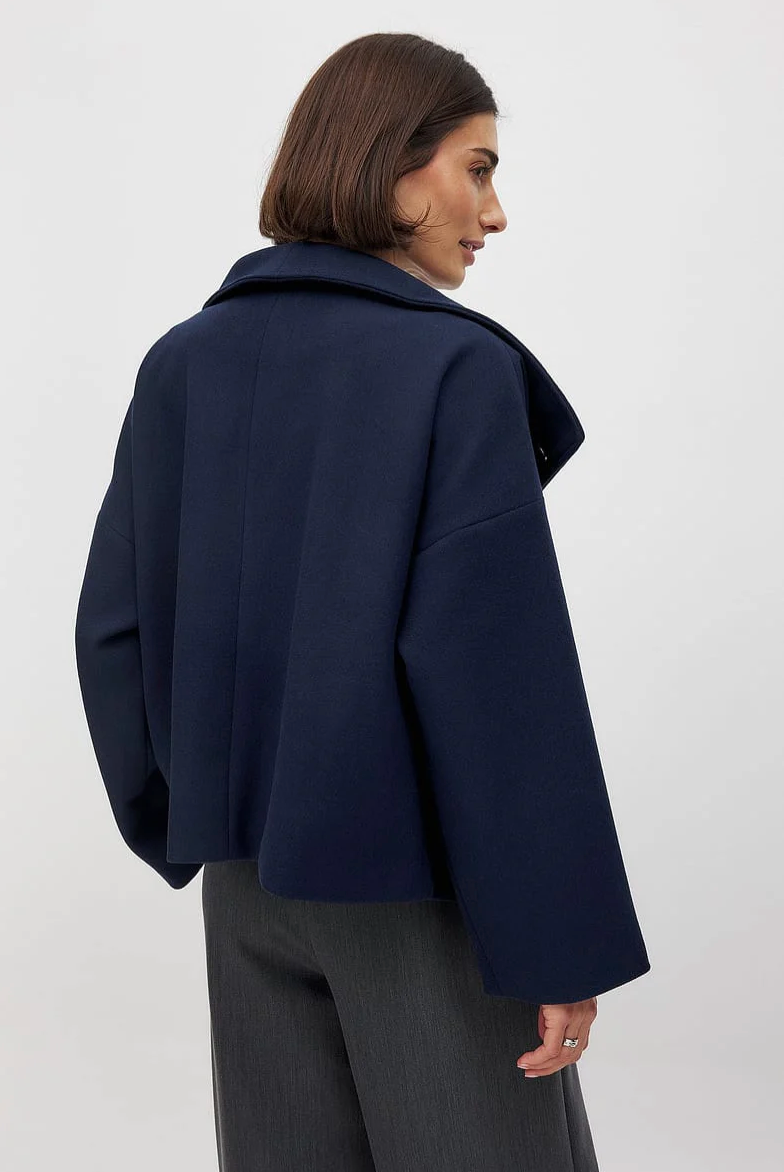 NELLY Short Double-Breasted Coat