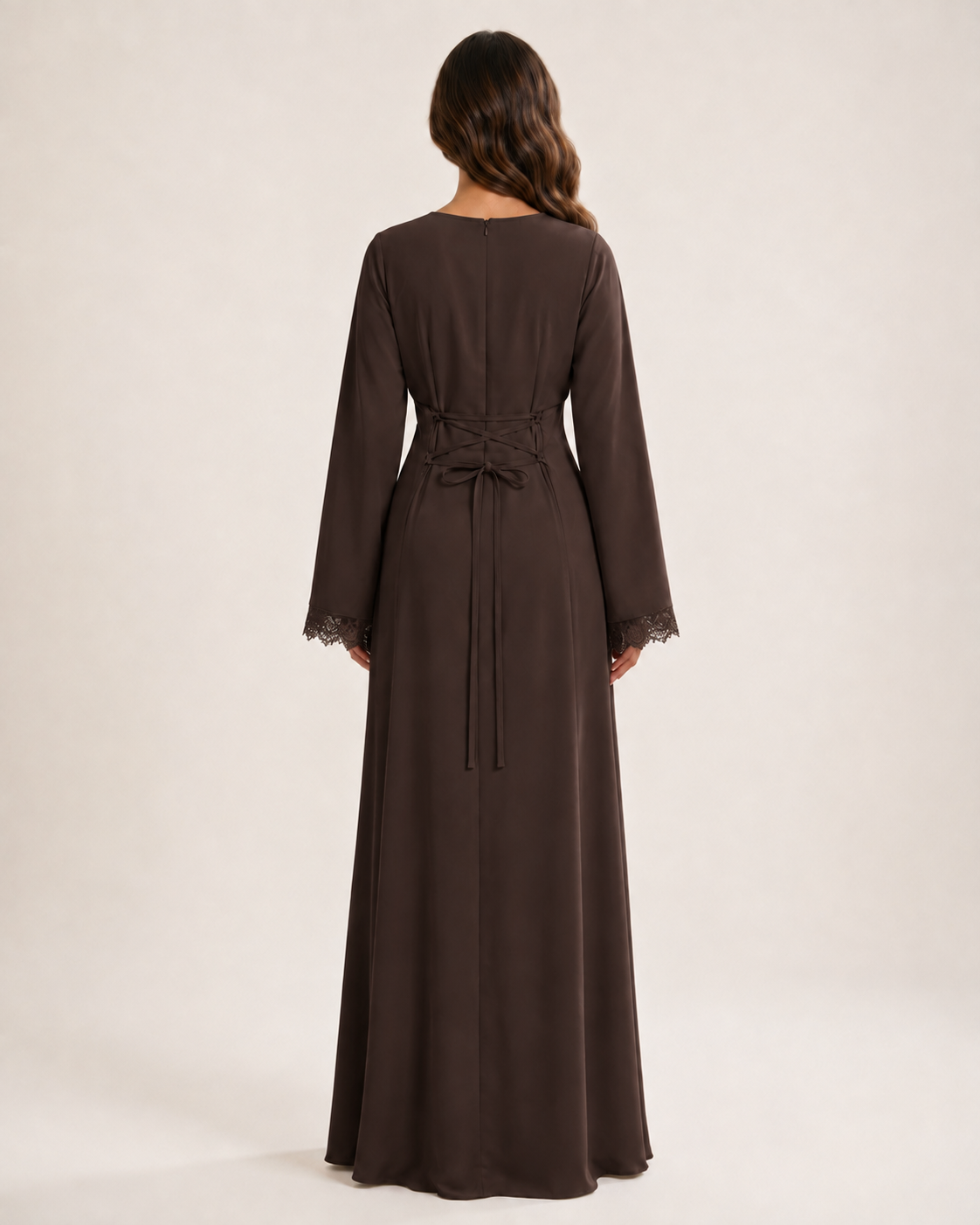 DEFNE Lace Maxi Dress