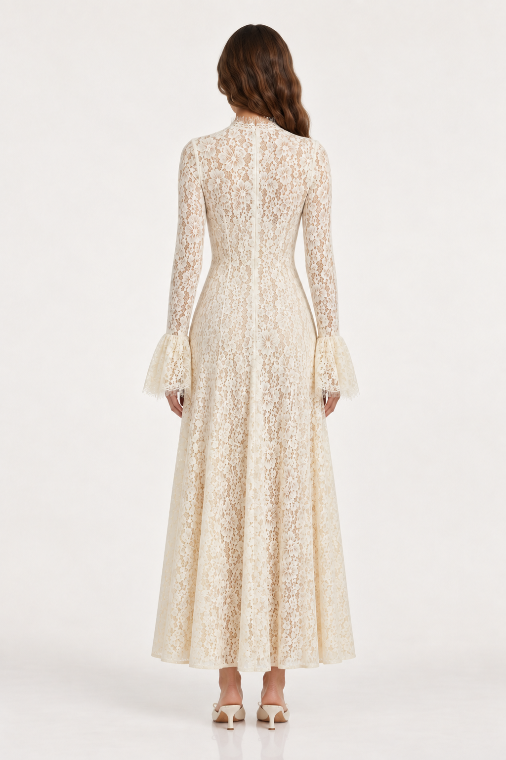 AYLIN Lace Maxi Dress