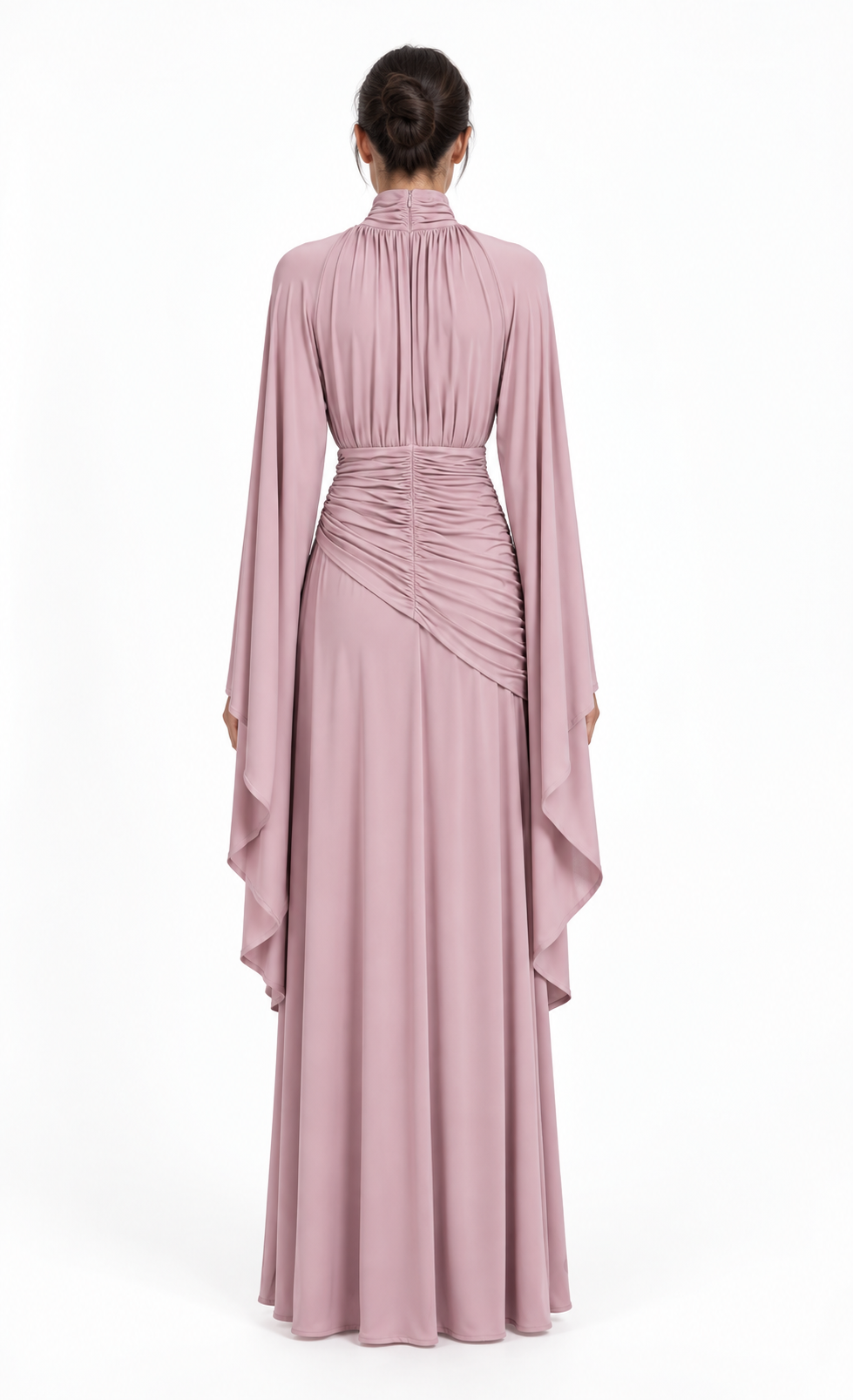 KHADEEJA Draped Maxi Dress
