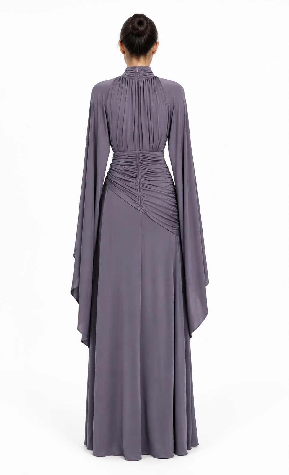 KHADEEJA Draped Maxi Dress