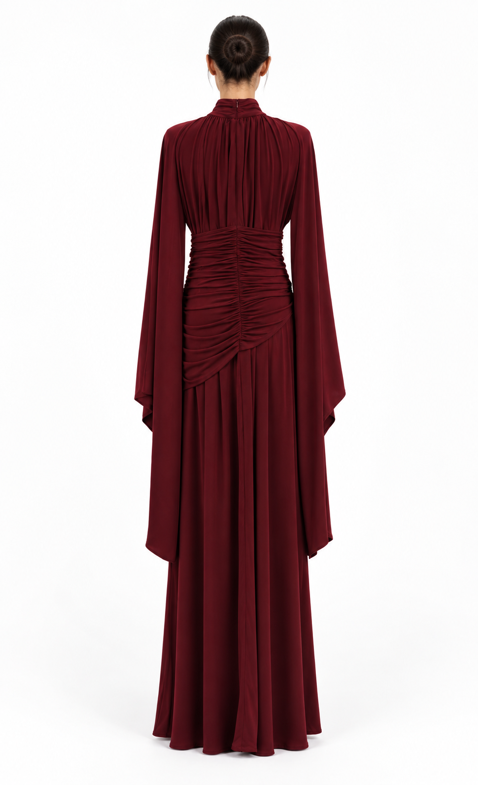 KHADEEJA Draped Maxi Dress