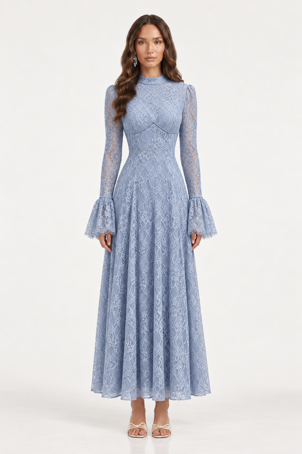 NILÜFER Lace Maxi Dress