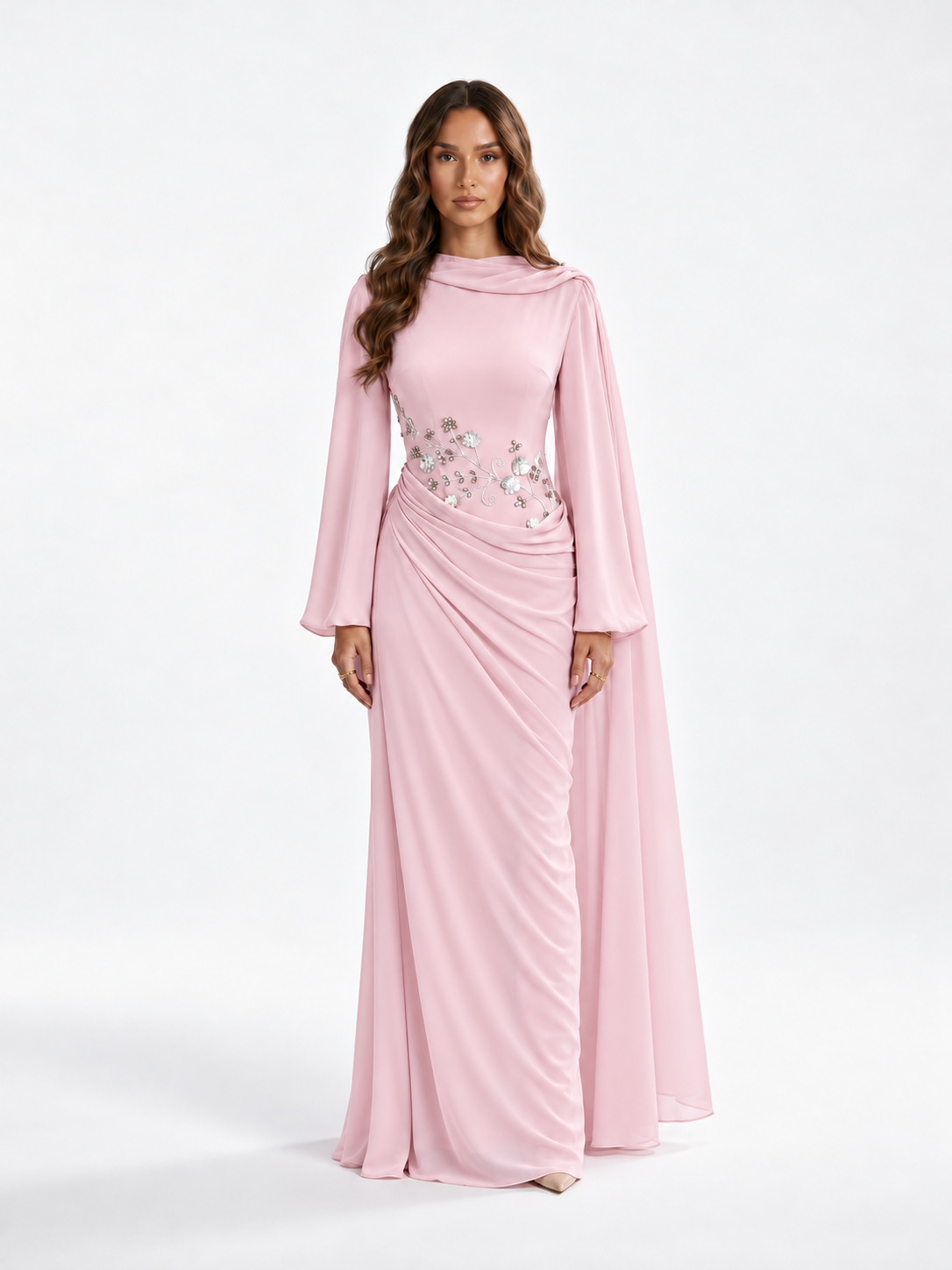 NILÜFER Lace Maxi Dress