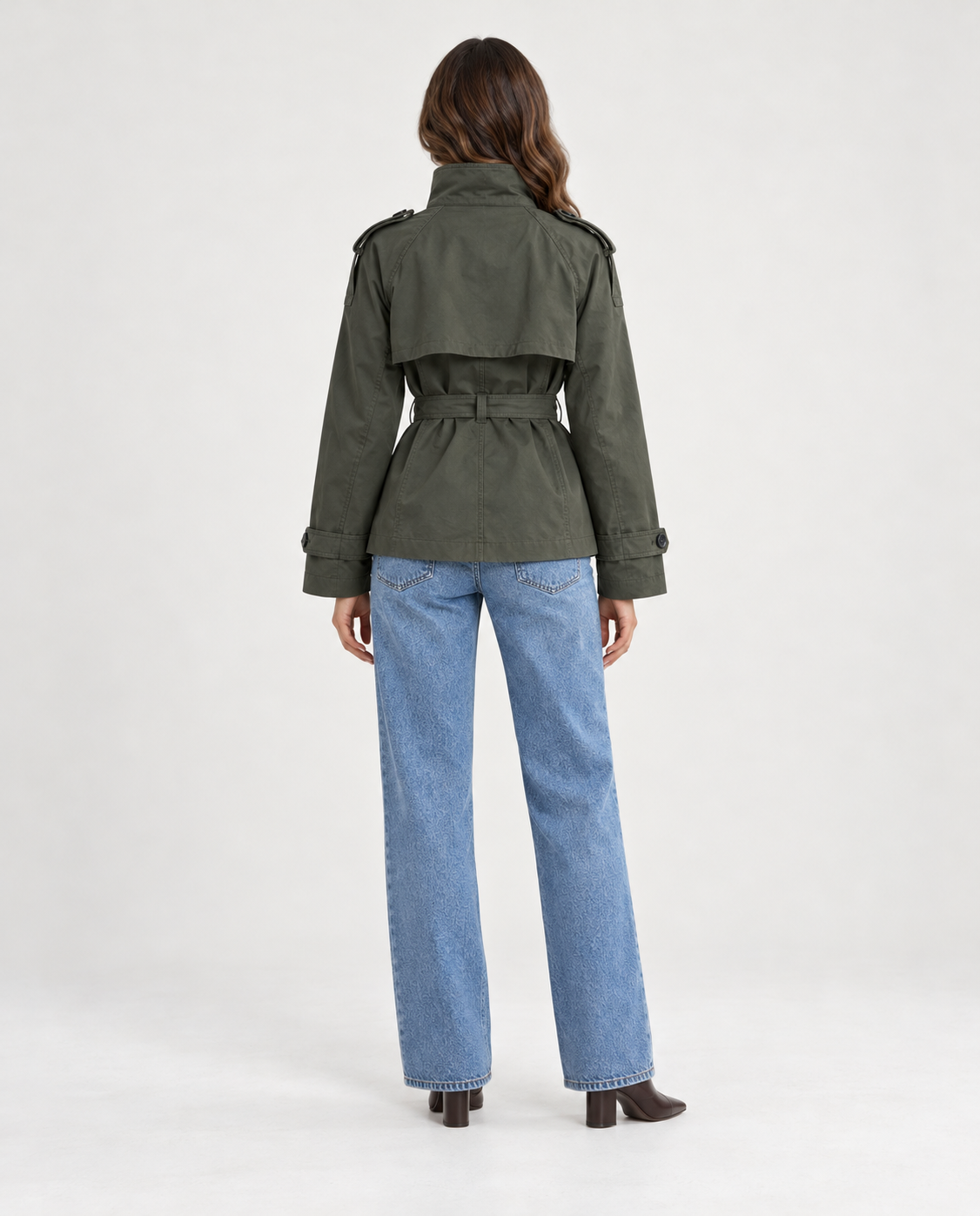 PAULA Kurzer Trenchcoat