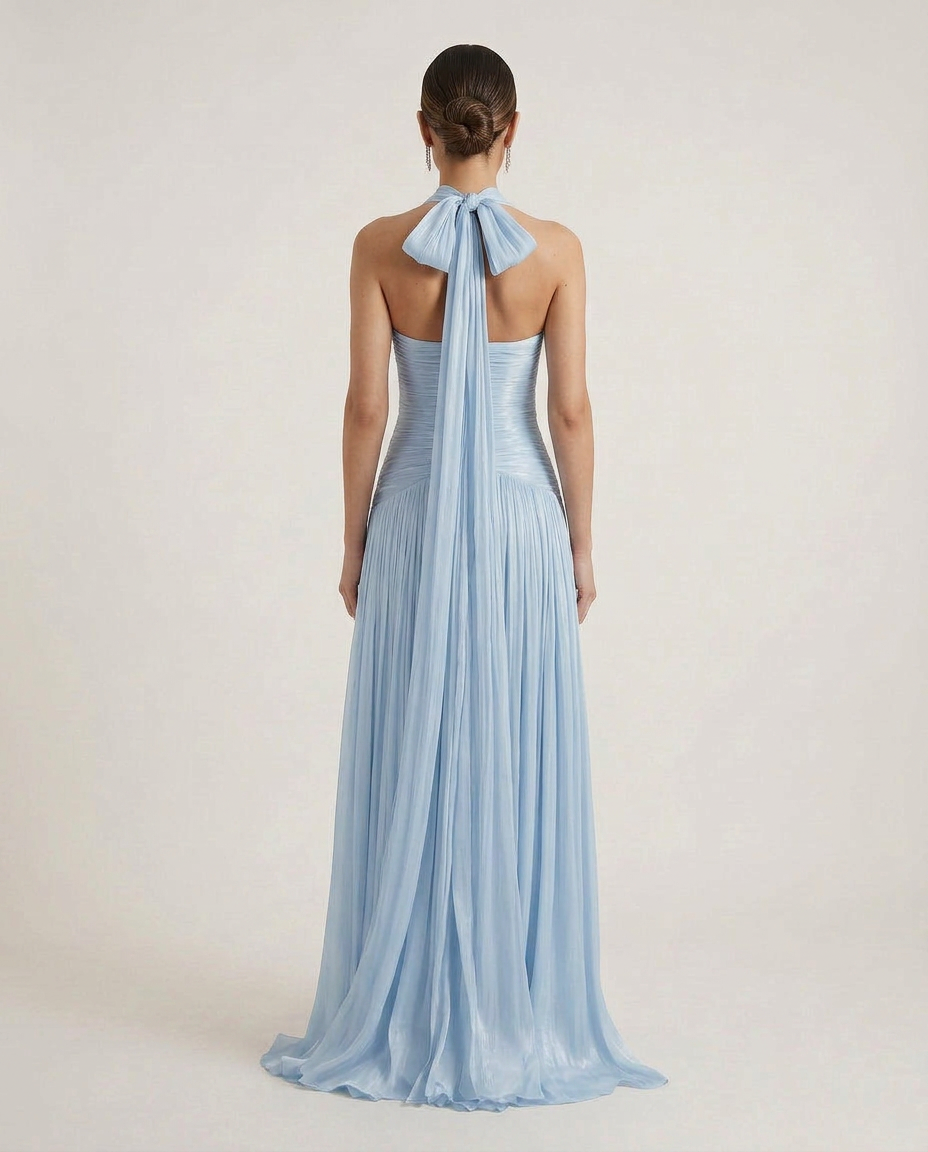MIRAY Gathered Maxi Dress