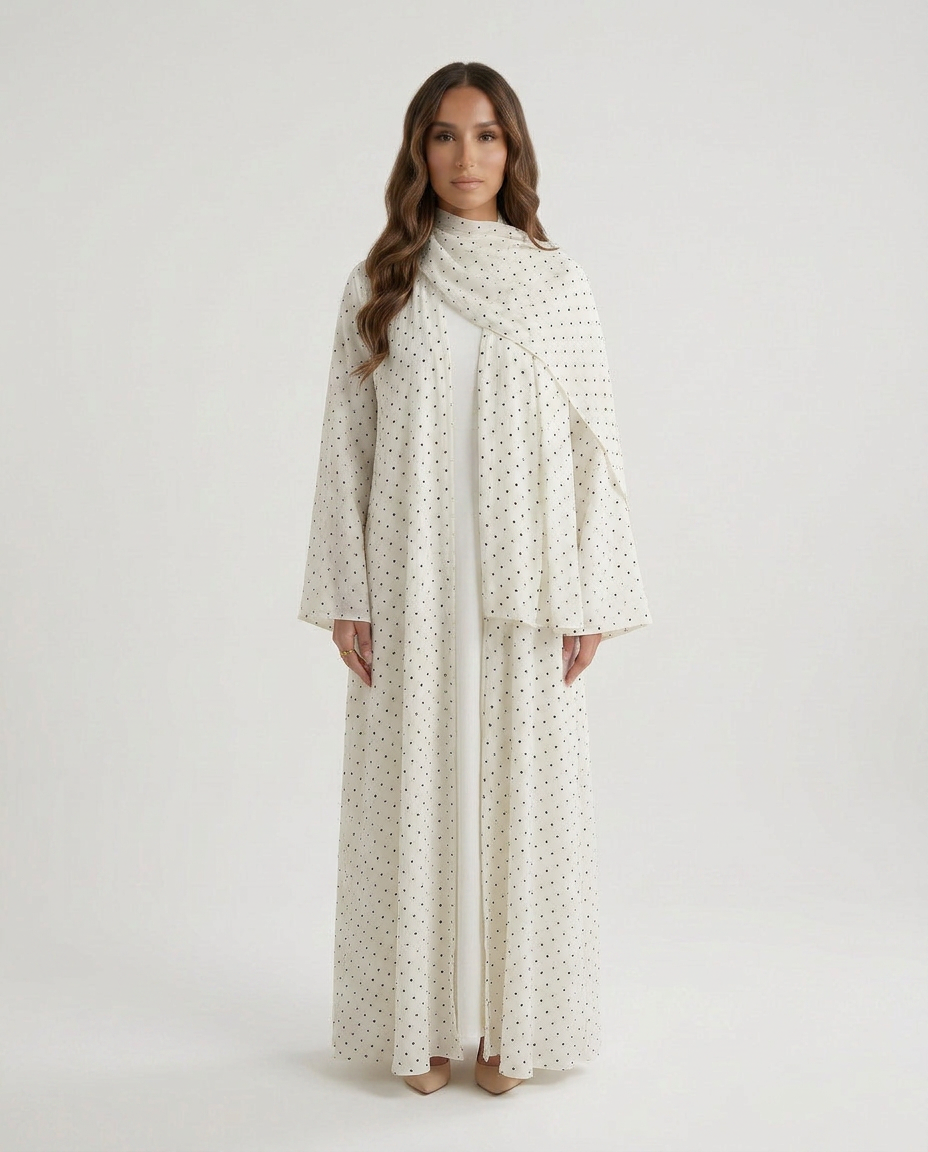 SEVDA Heart Abaya