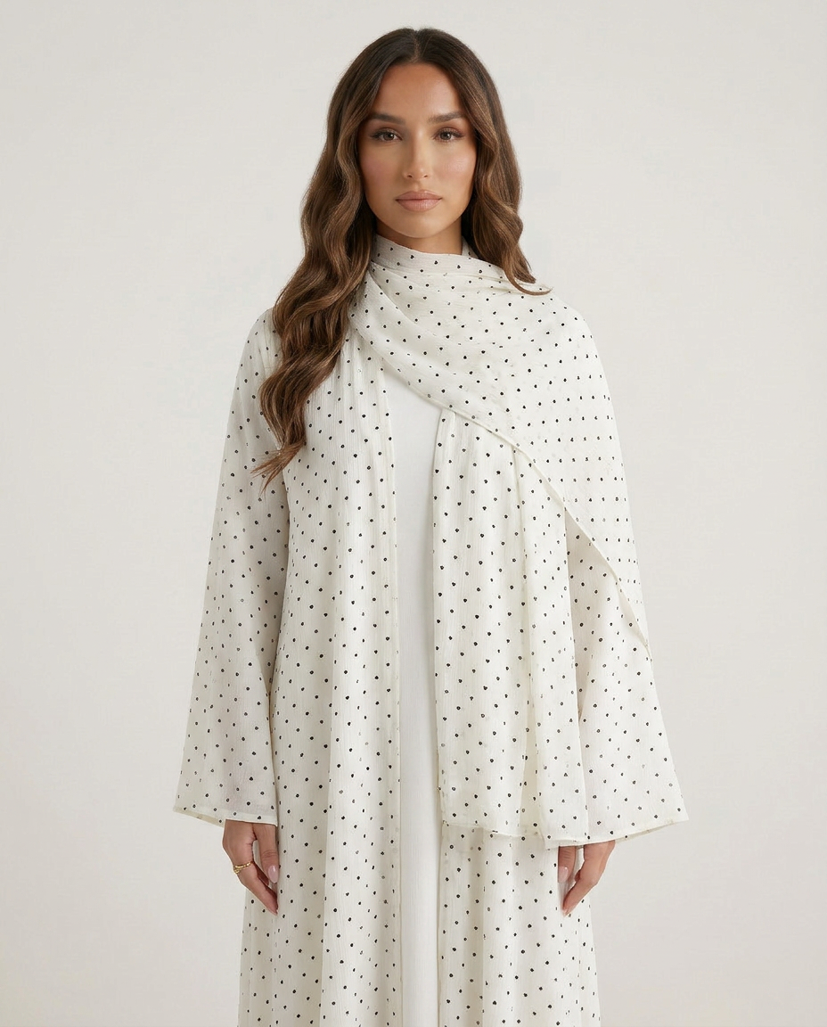 SEVDA Heart Abaya